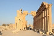 The ancient city of Palmyra in Syria