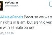 #NoAllMalePanels